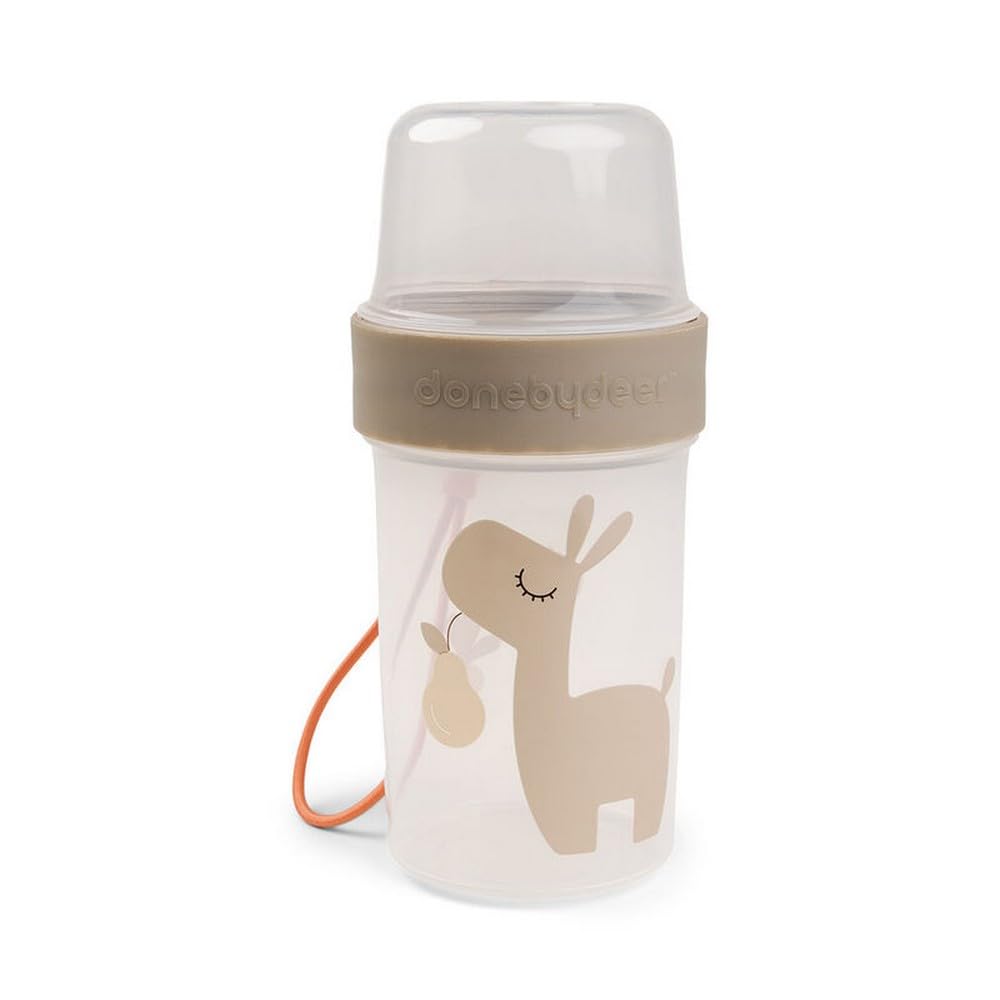 DONE BY DEER To Go 2-way Snack Container Lalee Sand