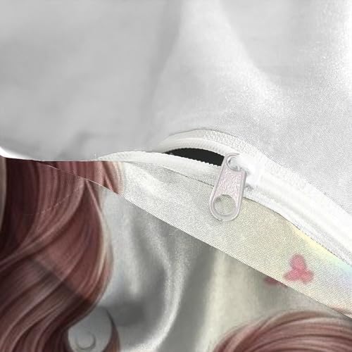 Housse de couette microfibre infroissable pour un lit impeccable sans repassage