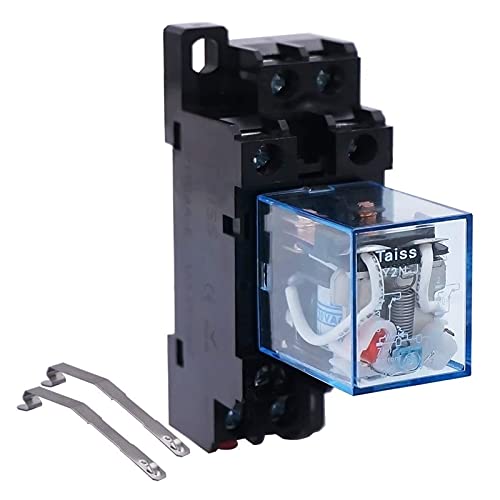 Relais de puissance 12V 10A 2 NO 2 NC interrupteur electromagnetique