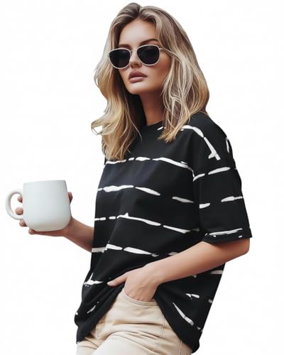 T-shirt col rond femme coton Bewakoof Original pour un style casual