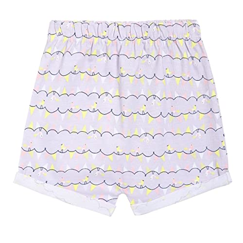 Image of miniklub Baby Thigh Length Knitted Cotton Short, Pack of 3 (Multi Color)
