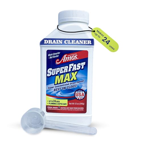 Professor Amos SuperFast MAX Super Concentrated Drain Powder