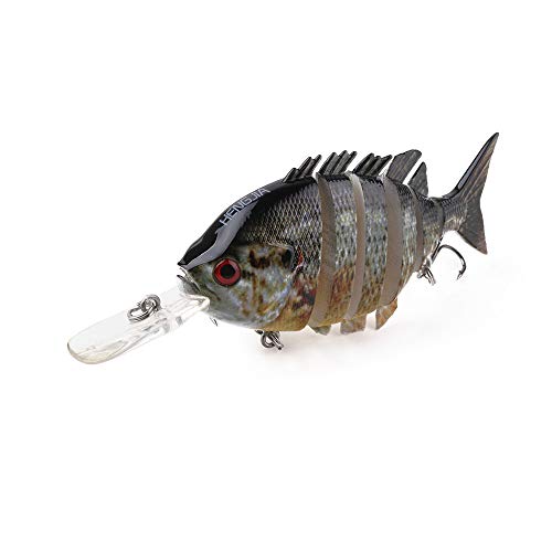 DECDEAL HENG JIA Isca Artificial para Equipamento De Pesca Wobbler Jointed Enguia Isca De Peixes Har