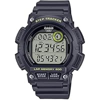 CASIO WS2100H-8A Unisex grey Digital Watch with Grey Band