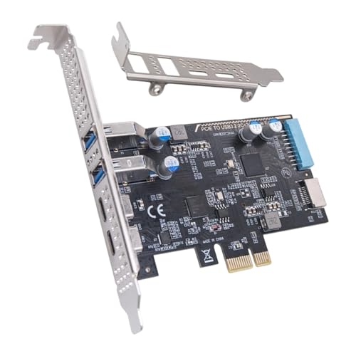 Carte PCIe USB 3.2 connectez vos périphériques sur panneau avant Type E