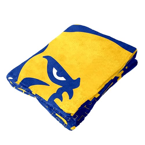 Logo Brands NCAA Pittsburgh Panthers Classic Fleece Throw Blanket -50” x 60” Ultra-Soft Game Day Blanket with Bold Team Colors & Logo – Cozy College Team Bedding for Fans & Alumni — view 5