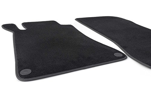 Fußmatten für Mercedes CLK Coupe C209 Cabrio A209 AMG Velours Automatten Autoteppiche in Original...