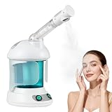 GBKDQQ Vaporizador Facial: Sauna Facial Nano Iónico, Spray Giratoria de 360°
