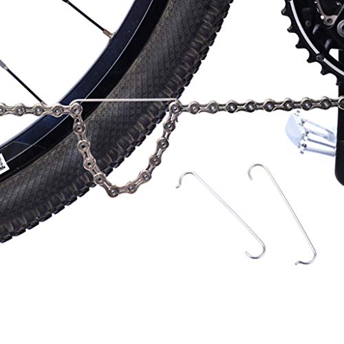 LEIPUPA Kit De Ferramentas De Reparo De Gancho De Corrente De Bicicleta De Aço Inoxidável De 3 Pacot