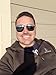 LUENX Men Rectangular Polarized Sunglasses Square Retro Shades - Silver Frame Silver Mirror Lens 59mm