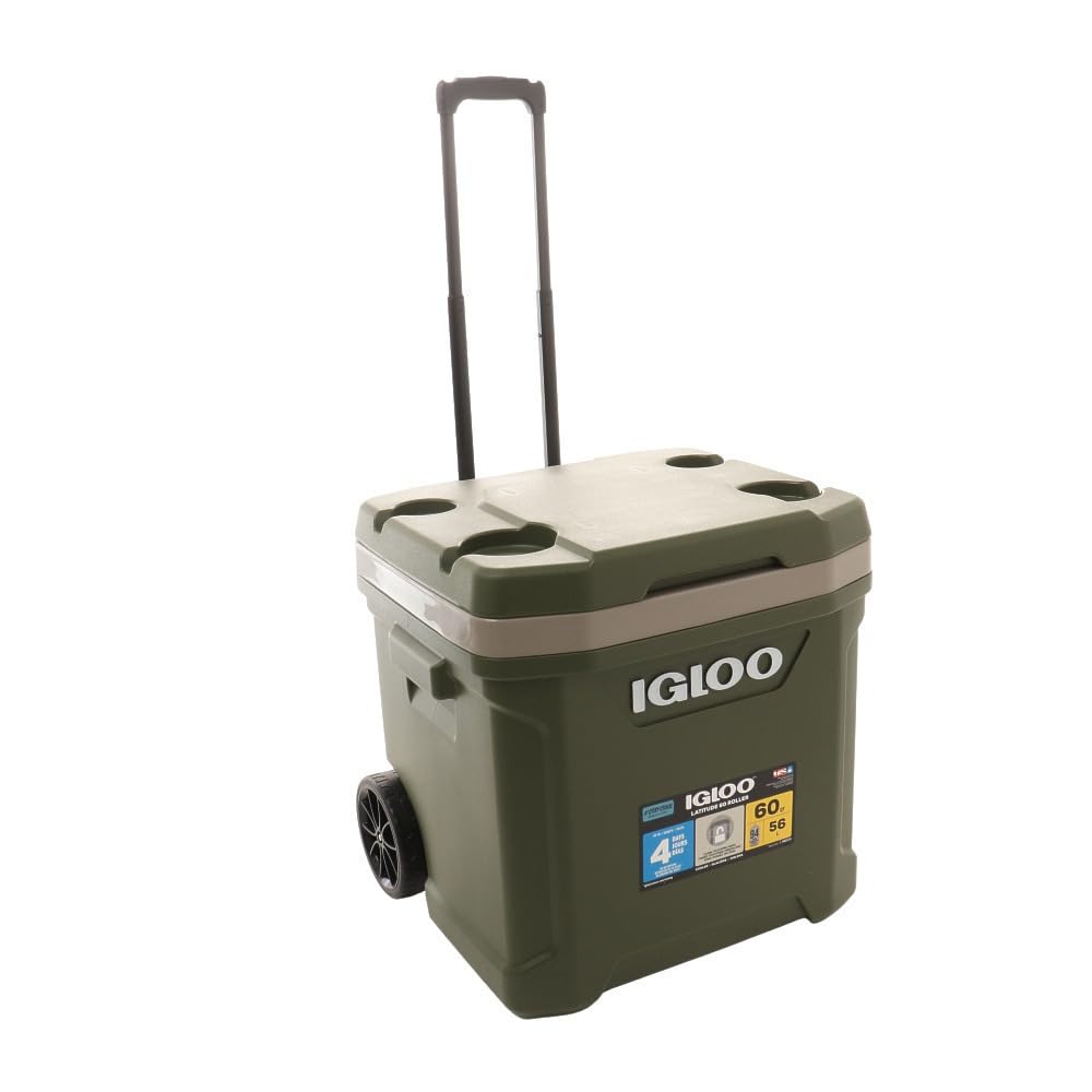 Amazon | igloo(イグルー) クーラーボックス ハンドル・キャスター付き 