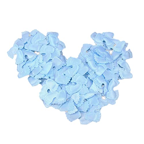 Toyvian 100 Piezas Kit Manos y Huellas Recien Nacido Apoyos De La Cabina De La Foto del Bebé Adornos para Niños Juegos De Baby Shower Puntal De Pie Chica Lentejuelas Hombres y Mujeres