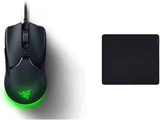 Razer Viper Mini - Ultra-Lightweight Wired Gaming Mouse Black & Gigantus V2 Large - Soft Large Gaming Mouse Mat for Speed and Control Black