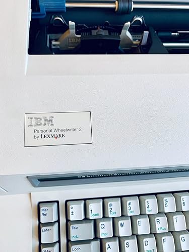 IBM Personal Wheelwriter 2 Electronic Typewriter (Renewed)