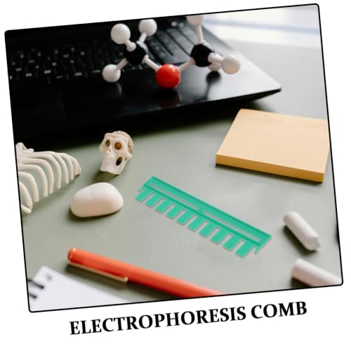 Peine de electroforesis vertical de 0,75 mm para análisis de gel en laboratorio, 6 piezas 3