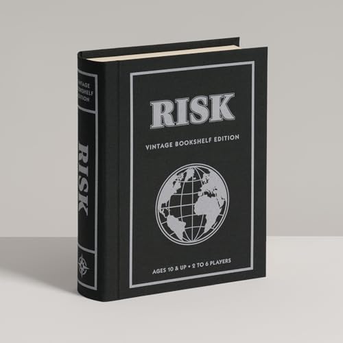 Risk Vintage Bookshelf Edition juego de mesa miniatura 7