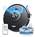 Laresar Clean 8000Pa Saugroboter mit Wischfunktion 3 in 1, Staubsauger Roboter mit Laser Navigation, Roboterstaubsauger mit APP Steuerung 180 Min Laufzeit, Ideal für Tierhaare, Teppiche und Hartböden