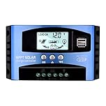Diymore 100A Solar Charge Controller,12V/24V Auto Focus Tracking Solar Panel Charge Controller(MPPT + PWM),Solar Panel Battery Regulator