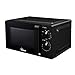 ARDES - Four à micro-ondes 20 Litres Petit four à micro-ondes combiné avec petit grill doté de 5 puissances et 9 modes de cuisson Four à micro-ondes avec minuterie Lumière interne AR6520G, Noir