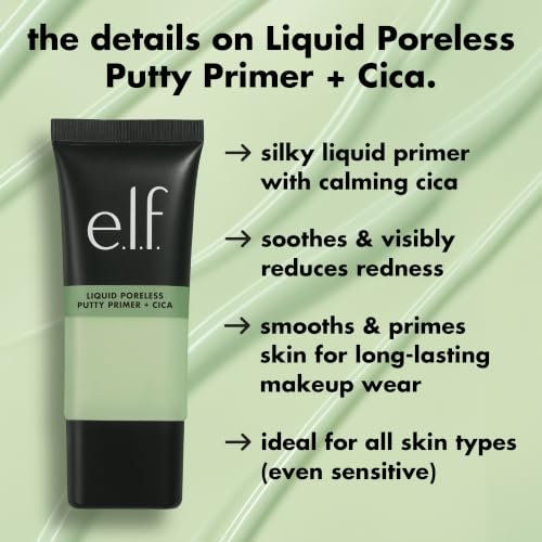 e.l.f. Liquid Poreless Putty Primer + Cica - image 2
