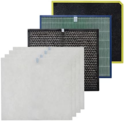 Image showcasing Amazon.com: PUREBURG Replacement Filter Set Compatible with Rabbit Air ...