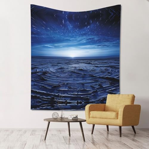 Tapisserie murale ultra douce SHuWeiD en tissu de qualité supérieure motif ciel étoilé