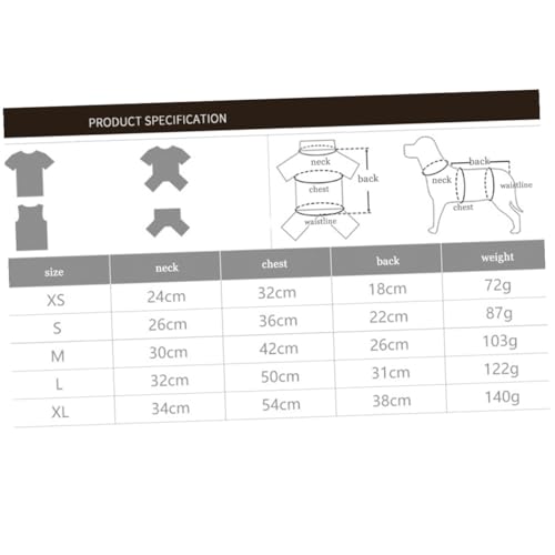 Disfraz para perro cachorro talla L con diseño de vaca miniatura 2