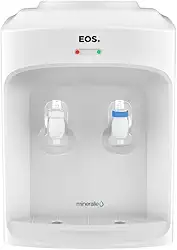 Bebedouro de Mesa para Garrafão EOS Mineralle Eletrônico Branco EBE01BB Bivolt