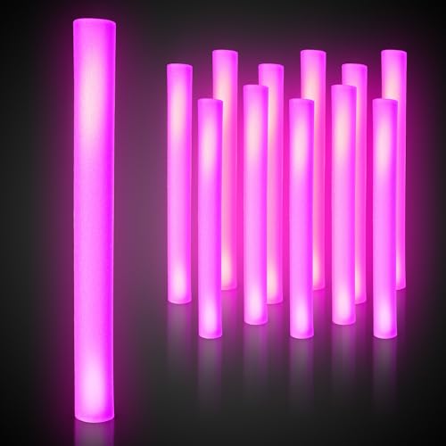 Bâtons de mousse à DEL pour sécuriser et illuminer vos fêtes de nuit