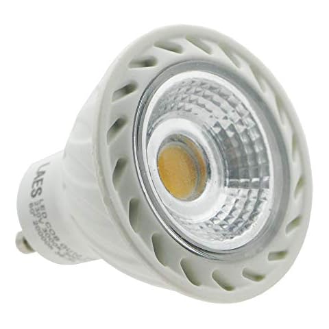 LAES - Bombilla Dicroica COB LED, GU10, 7 watts, Blanco Cover
