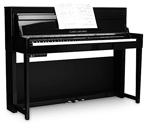 Classic Cantabile UP-1 SH Piano Droit Numérique – 88 Touches Clavier électronique à marteaux – Synthetiseur avec USB… - Les Beatles, Paul McCartney, John Lennon, RIngo Starr, George Harrison Classic Cantabile UP-1 SH Piano Droit Numérique - 88 Touches Clavier électronique à marteaux - Synthetiseur avec USB… – Image 5