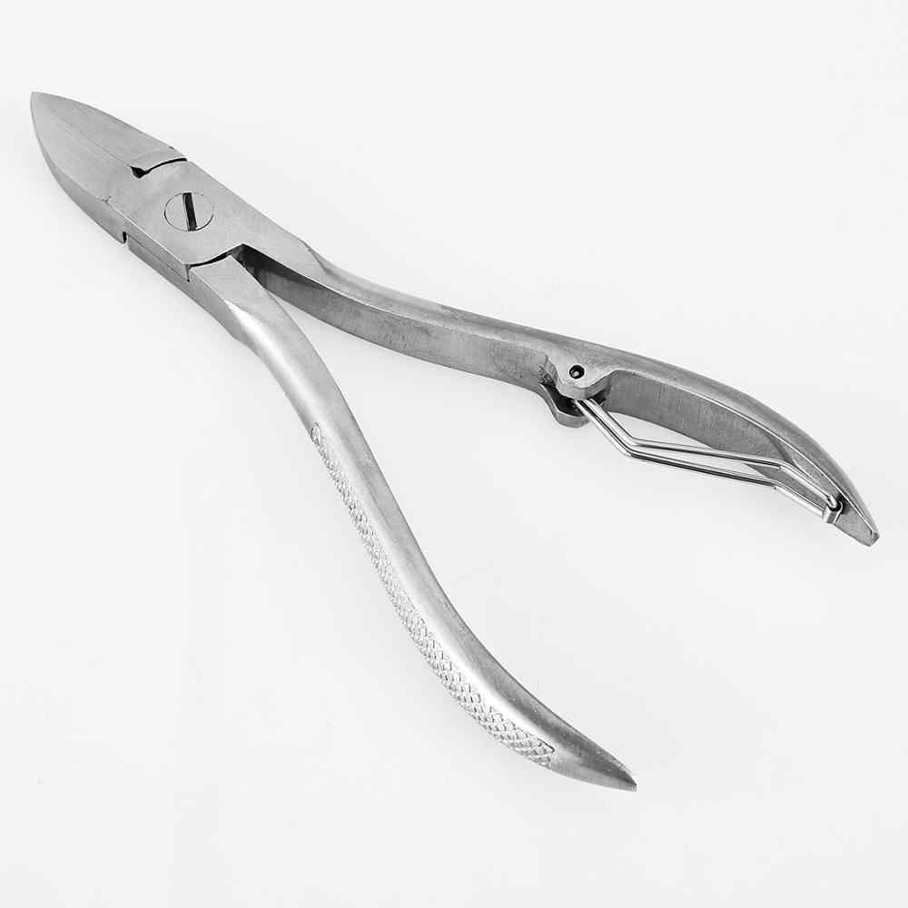 Spire Toenail Clippers Smooth Blade for Ingrown or Thick Toenails Scissor Remover Cutter Nipper, 4”
