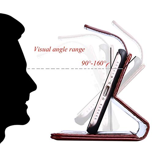 Image of Flip Cover for Apple iPhone 7 / iPhone 8 (4.7-inch) Flip Case | Magnetic Closure | Shock Proof Wallet Flip Cover |Chestnut Brown (Please Check Your Phone Model Before Buying