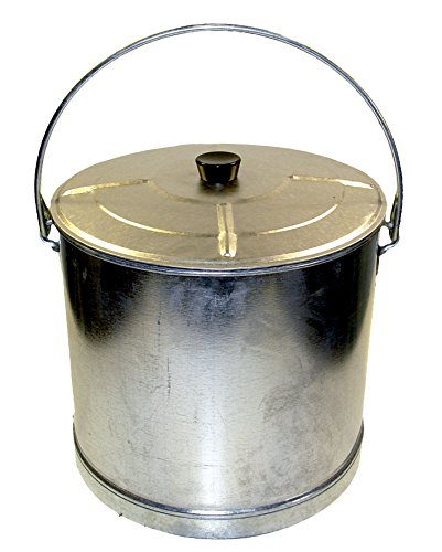 Imex El Zorro 10182 - Cubo recto reforzado con tapa (11', diámetro 27.5 x 25 cm)