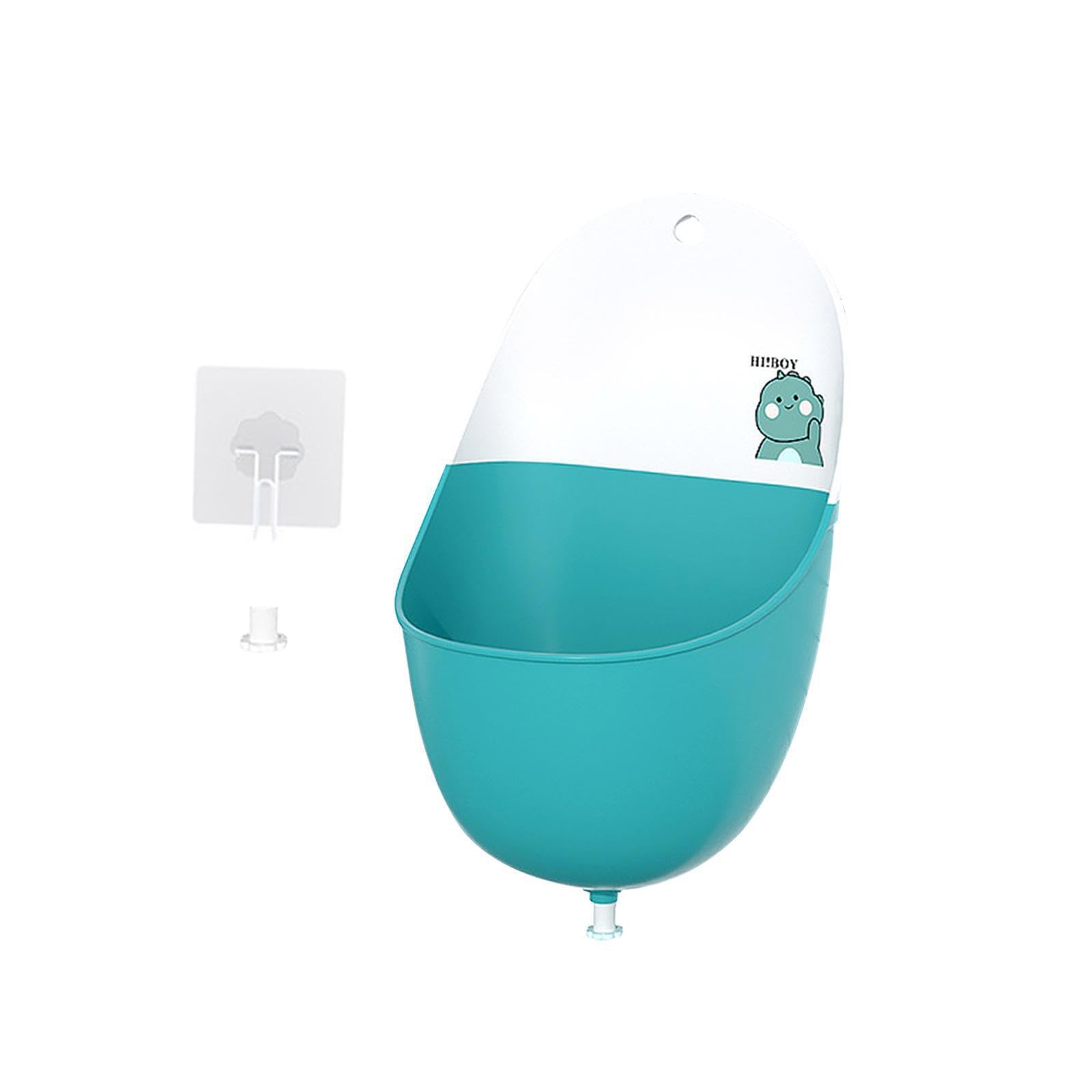 Zambuph Boys Pee Infant Wall Mounted Travel Potties Convenient Lightweight Safe and Efficient Cultivating Good Habits for Young Boys Toilet Urinal Baby, Green, 29x17.5cm
