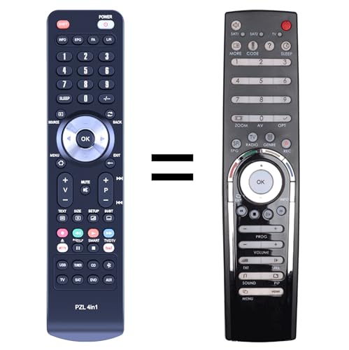 GOUYESHO NEU Ersatz Fernbedienung Für Technisat FBPVR335A/01 Digit HD8+ FBPVR335 DIGITHD8+