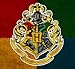 Nordic Souvenirs Harry Potter Style Banner - Hogwarts Flag 43in x 16in Wall Scroll - Ready to Hang - Perfect Barware Man Cave Gift - Unique HP Collectible Accessories