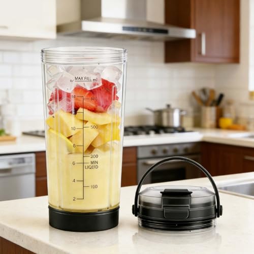 Vaso de repuesto 18oz para licuadora portátil Ninja Blast miniatura 7