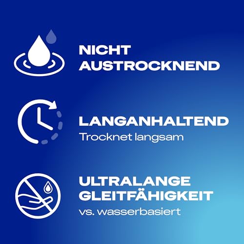 Durex Perfect Glide Gleitgel - für lange Gleitfähigkeit, geeignet für vaginaler Trockenheit und verkehr...