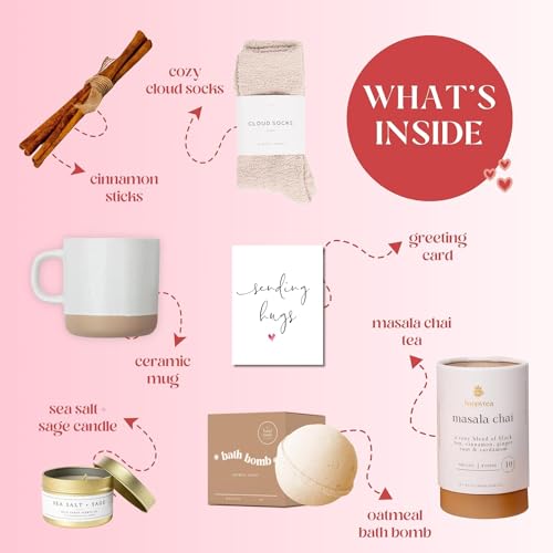 Image of Unboxme Deluxe Tea Lovers Care Package - Premium Tea Gift Set Box | Wellness Tea Collection