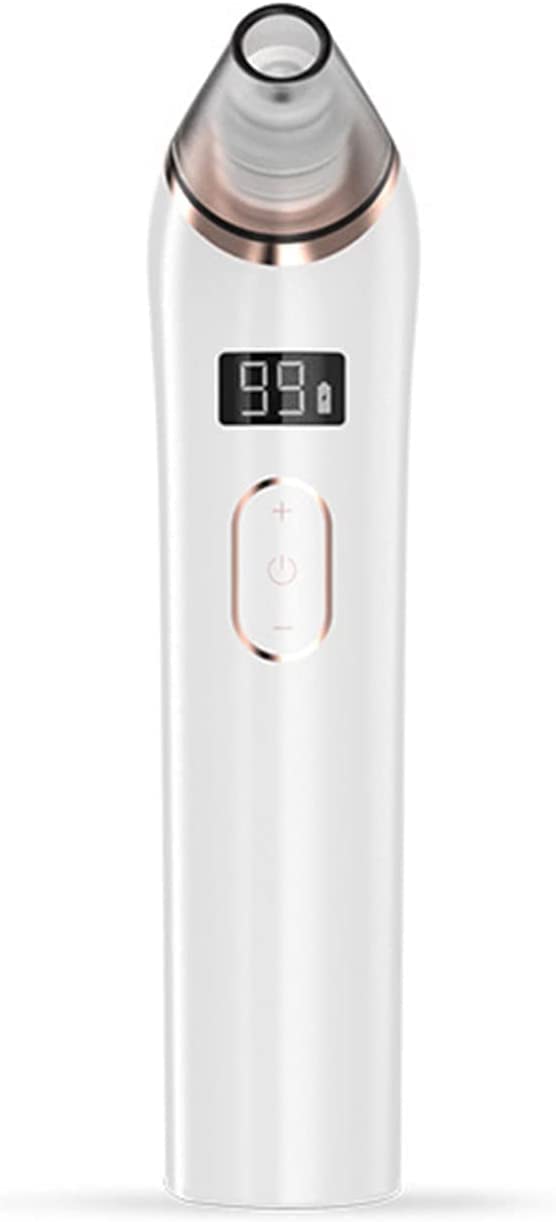 ESHINEDE Aspirapolvere for pori for la rimozione di Punti Neri, detergente Elettrico for Il Viso, rimozione di Punti Neri a 3 Punti di aspirazione con 4 sonde