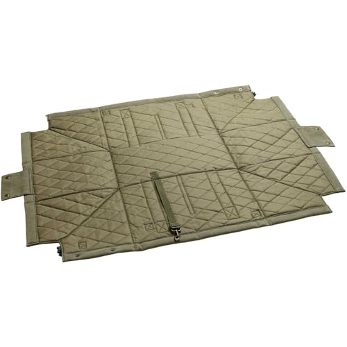 HUNTER Madison 2-in-1 Tragetasche & Decke für Hunde und Katzen, praktisch für unterwegs und auf Reisen Farbe Khaki, Größe one-Size