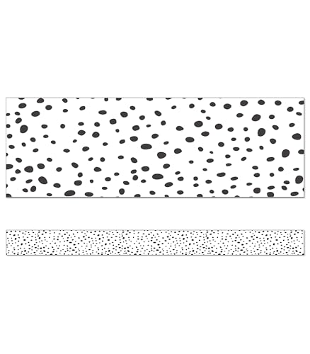 Carson Dellosa We Belong 36Ft of Black and White Bulletin Board Borders