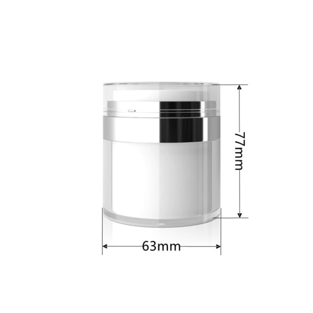 Dispenser Airless Per Creme - 50ml, Ricaricabile, Portatile Per Viaggi - Foto 9