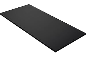 Kaboon 60x24 Ash Black Tabletop: The Ultimate Workstation Solution for Home and Office