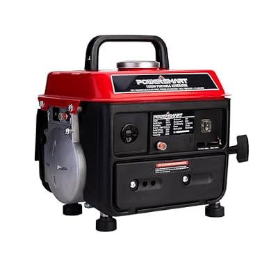 PowerSmart 1200W Portable Generator, Small Generator for Home Backup Use Camping Outdoor, Ultralight, Super Quiet, EPA Compliant