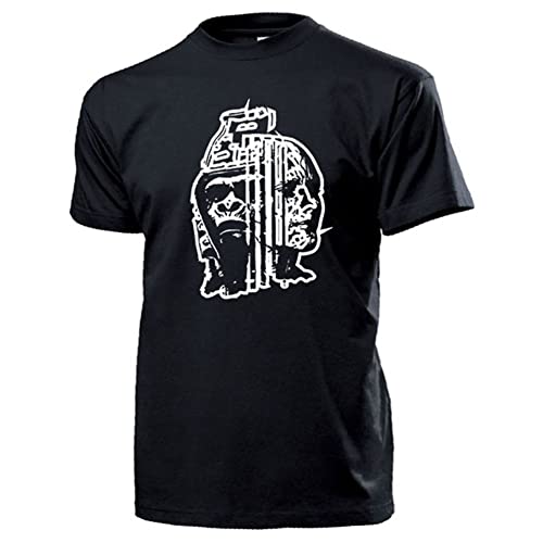 T-Shirt La planète des singes affiche film science-fiction noir #16938