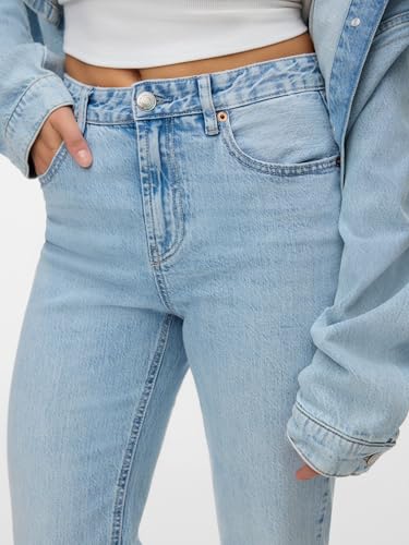 Vêtements Vero Moda VMTESSA HR STRAIGHT JEANS LI3010 GA NOOS pour Accessoires - vue 4