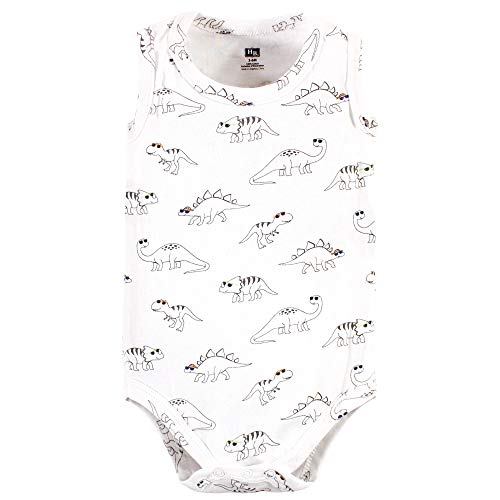 Image of Hudson Baby Unisex Baby Cotton Sleeveless Bodysuits