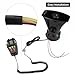 QWORK Alarm Horn Siren PA Speaker Mic System - 100W 12V Loud 7-Sound Speaker for Police Car, Emergency, Truck, Boat
